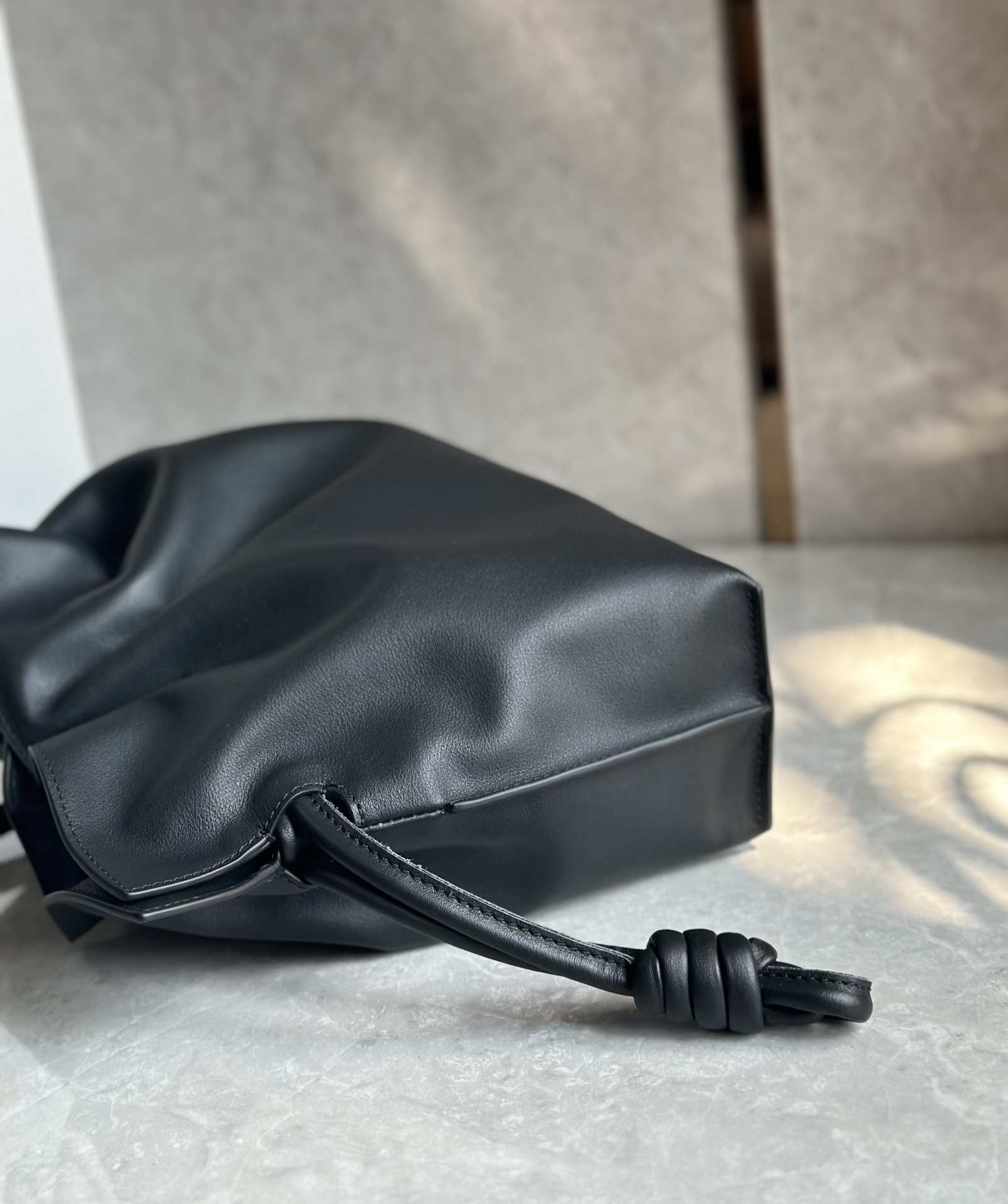 Loewe Medium Flamenco Clutch in Nappa Calfskin Black